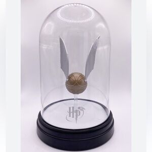 Paladone Harry Potter Snitch Bell Quidditch Dome with Black Circular Base